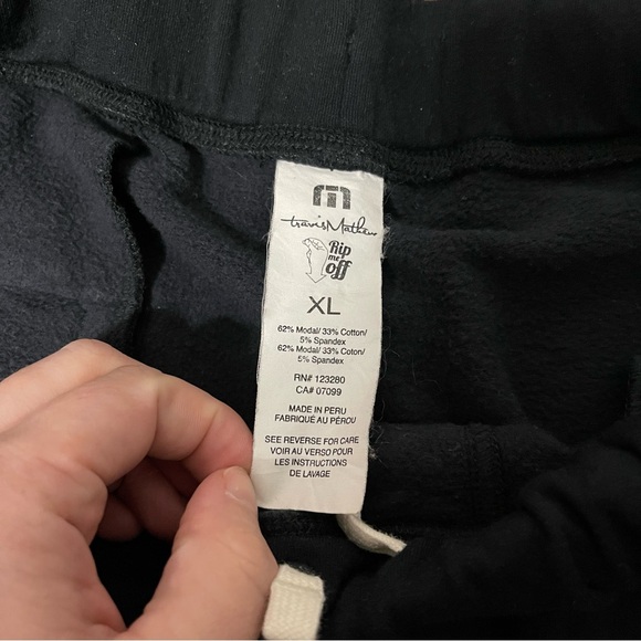 Travis Mathew Black Joggers Men’s Size XL - Picture 3 of 6